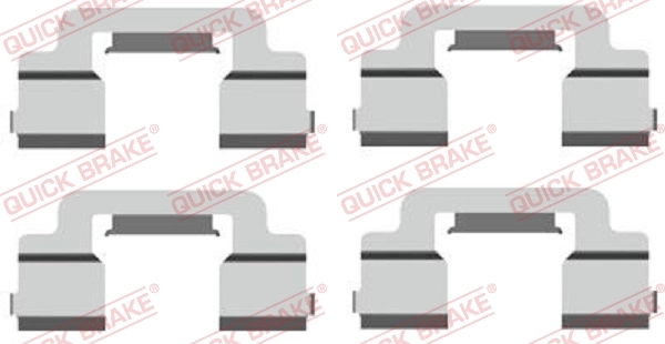 Accessory Kit, disc brake pad